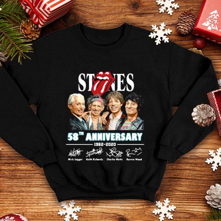 2ec5c99d the rolling stones 58th anniversary 1962 2020 thank you for the memories shirt 4 - The Rolling Stones 58th Anniversary 1962 2020 Thank You For The Memories Shirt