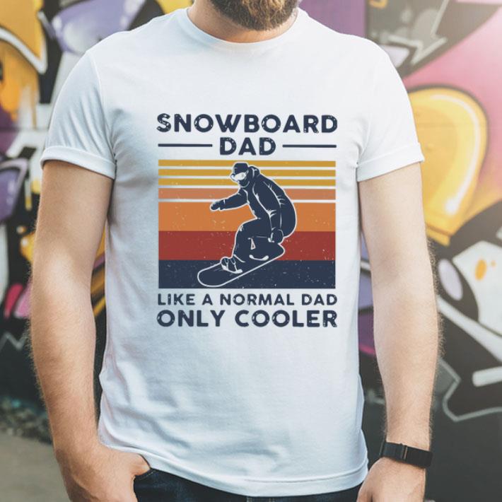 31da4dbb vintage snowboard dad like a normal dad only cooler father s day shirt 4 - Vintage Snowboard Dad Like A Normal Dad Only Cooler Father's Day shirt