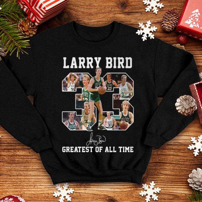 33 Larry Bird Greatest Of All Time Signature shirt