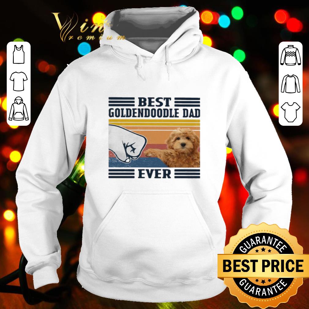 Vintage Best Goldendoodle Dad Ever Father's Day shirt