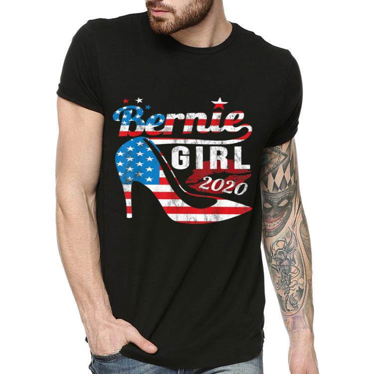 Bernie Sanders 2020 Girl President Heels America Flag Women Shirt 10 Bernie Sanders 2020 Girl President Heels America Flag Women Shirt