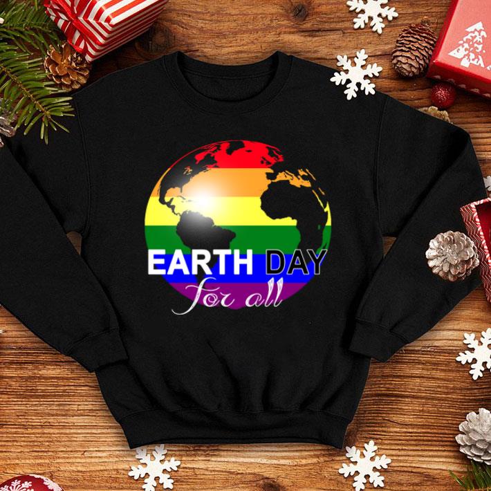 Earth Day For All LGBT Gay Pride Rainbow Shirt 3d40f634 earth day for all lgbt gay pride rainbow shirt 4 - Earth Day For All LGBT Gay Pride Rainbow Shirt