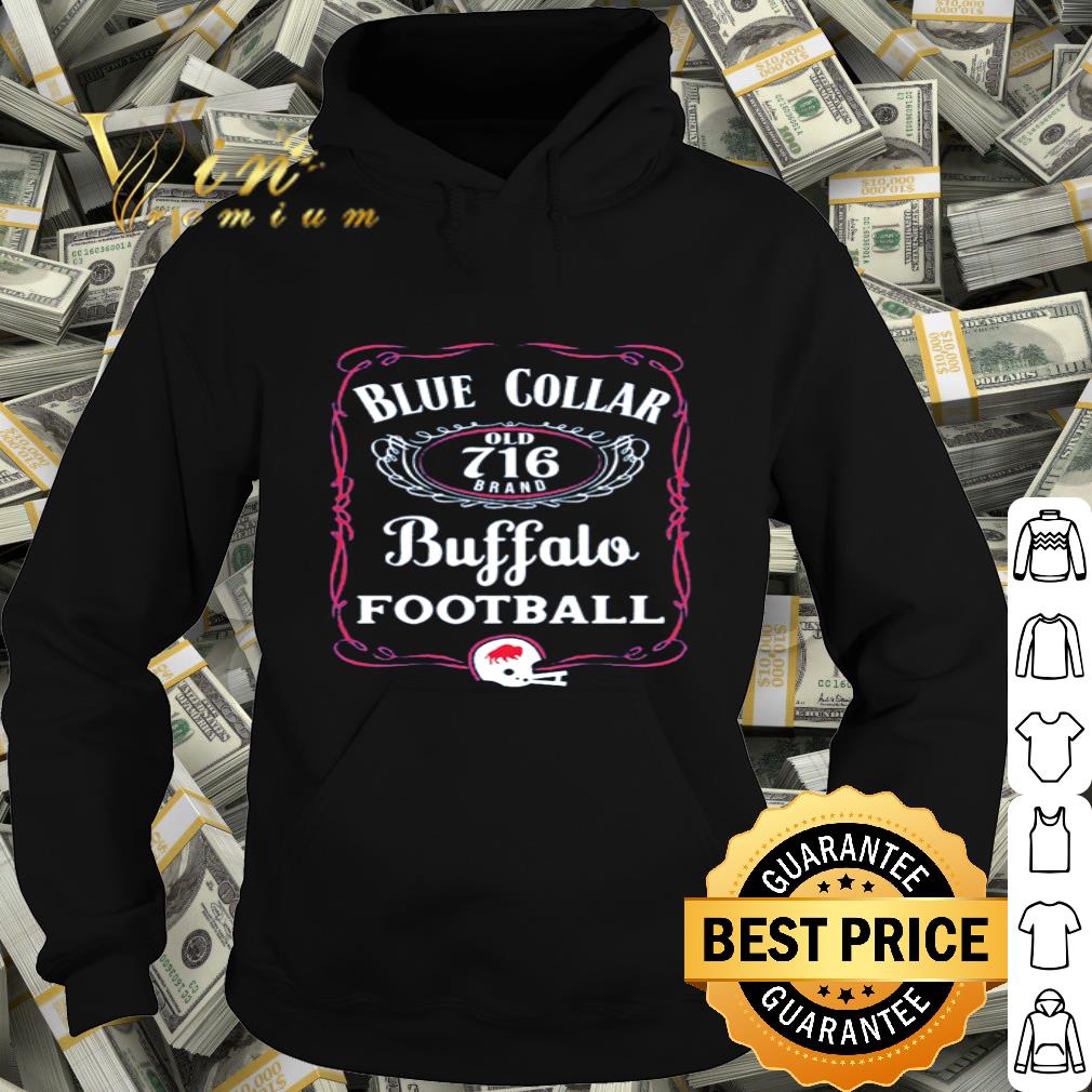 Blue Collar Old 716 Brand Buffalo Football shirt