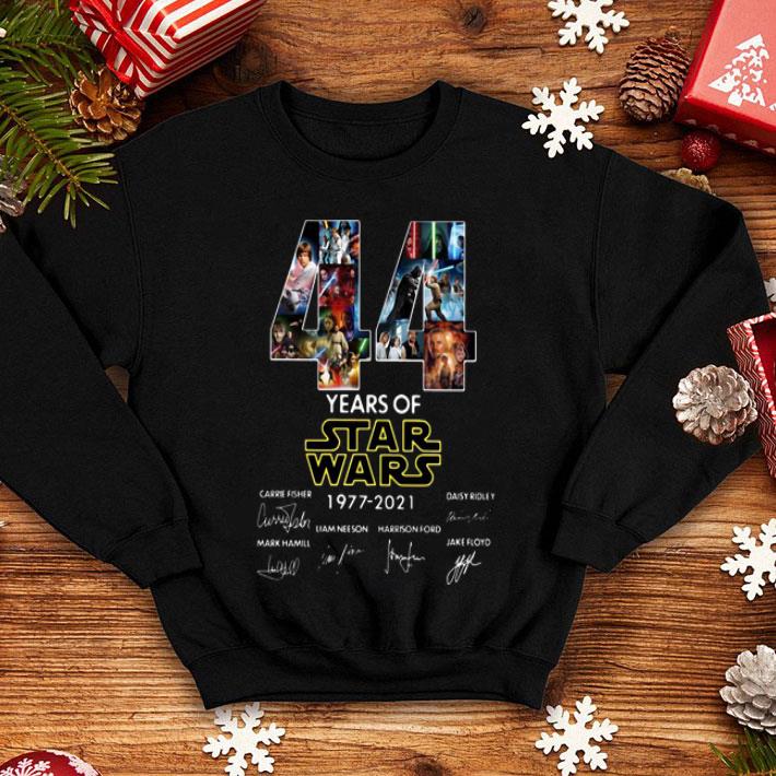 44 Years Of Star Wars 1977-2021 Signatures shirt