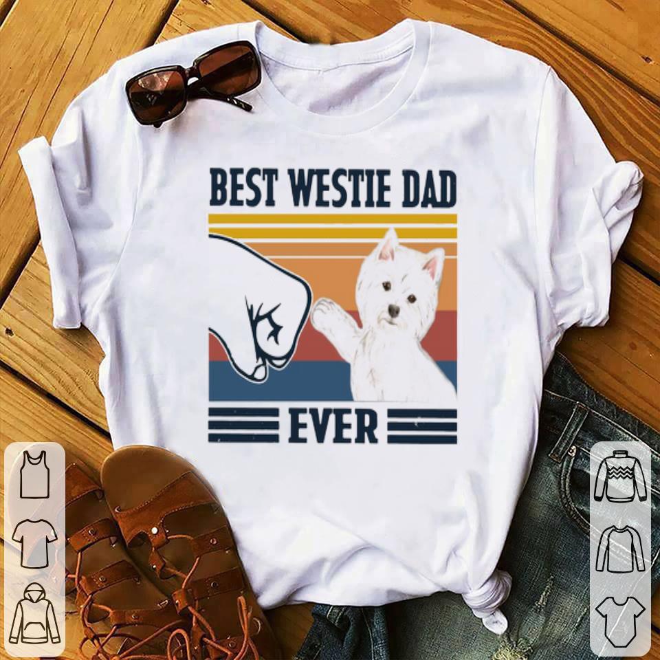 46e0c1ed best dad ever westie vintage shirt 4 - Best Dad Ever Westie Vintage Shirt