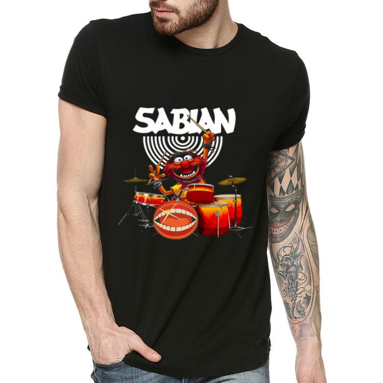47567a11 the muppet playing drum for sabian shirt 4 - The Muppet Playing Drum For Sabian Shirt