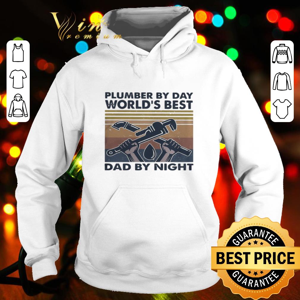4a11b54d vintage plumber by day world s best dad by night shirt 4 - Vintage plumber by day world’s best dad by night shirt