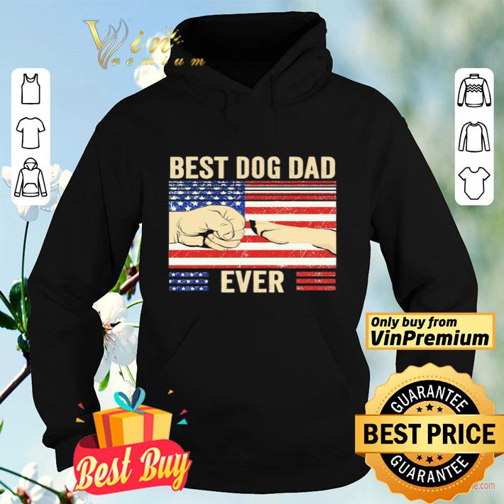 509f6e03 best dog dad ever flag american shirt 4 - Best dog Dad ever Flag American shirt