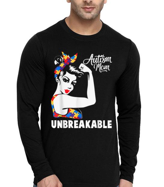 526e5927 womens autism mom unbreakable autism awareness day shirt 4 - Womens Autism mom Unbreakable Autism Awareness Day Shirt