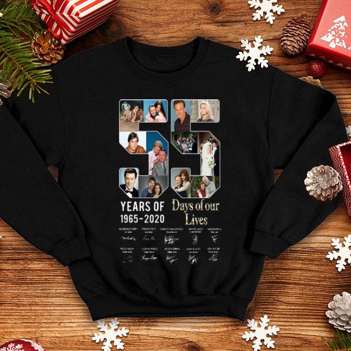55 Years Of Days Of Our Lives 1965-2020 Signatures shirt