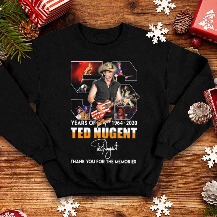 56 Years Of Ted Nugent Thank You For The Memories Signature shirt