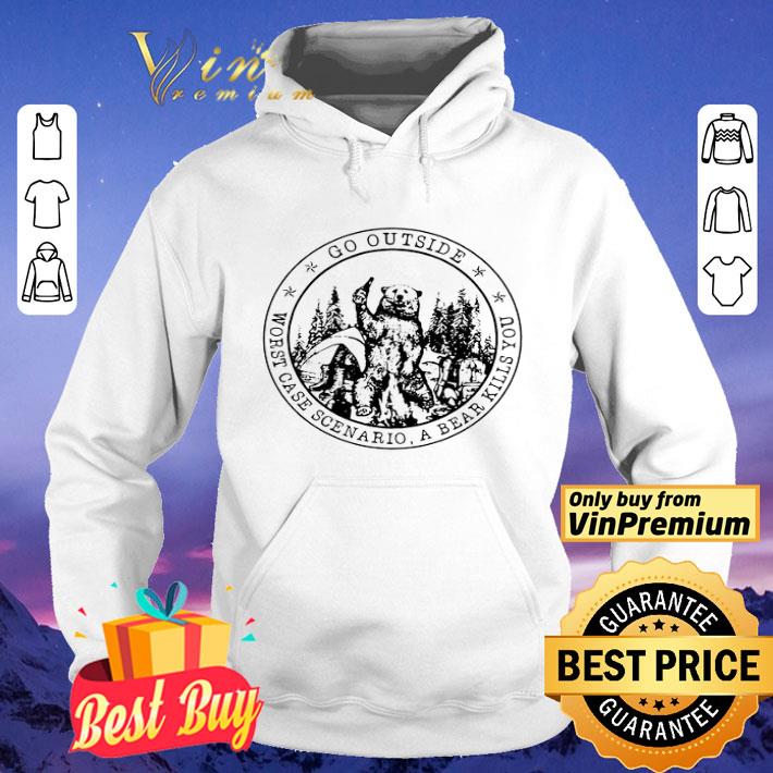 5632fdcd bear camping go outside worst case scenario a bear kills you shirt 4 - Bear Camping Go Outside Worst Case Scenario A Bear Kills You shirt