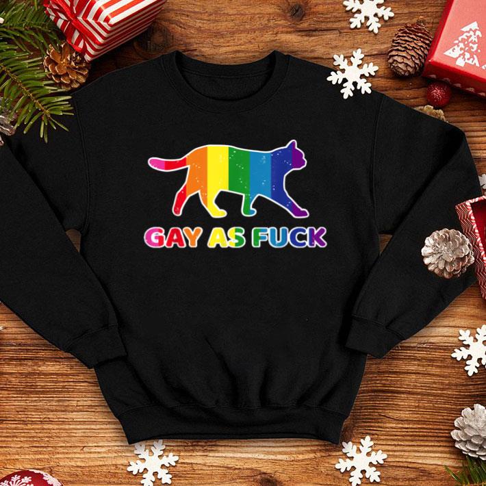 Gay As Fuck Rainbow Cat Purride LGBT Shirt 58cd302b gay as fuck rainbow cat purride lgbt shirt 4 - Gay As Fuck Rainbow Cat Purride LGBT Shirt