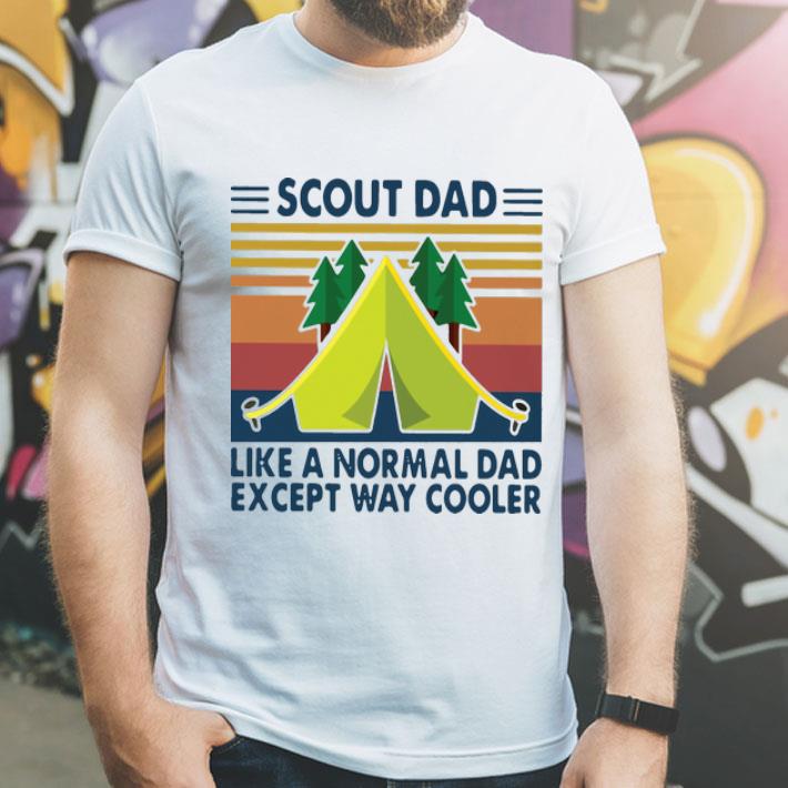 5f101af4 vintage scout dad like a normal dad except way cooler father s day shirt 4 - Vintage Scout Dad Like A Normal Dad Except Way Cooler Father's Day shirt
