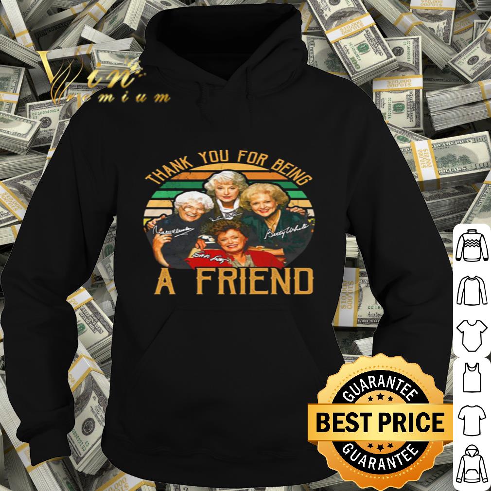 5ff58e00 vintage the golden girls signatures thank you for being a friend shirt 4 - Vintage The Golden Girls signatures thank you for being a friend shirt