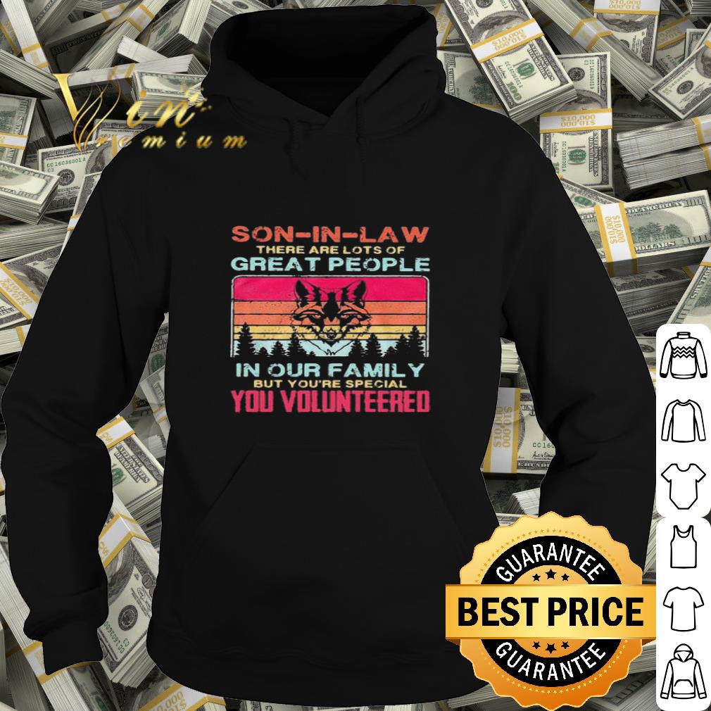 601980e9 wolf son in law there are lots of great people vintage shirt 4 - Wolf son-in-law there are lots of great people vintage shirt