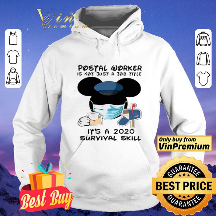 Disney Mickey Mouse Postal Worker Is Not Just A Job Title It’S A 2020 Survival Skill Mask Covid 19 shirt 61befa86 disney mickey mouse postal worker is not just a job title it s a 2020 survival skill mask covid 19 shirt 4 - Disney Mickey Mouse Postal Worker Is Not Just A Job Title It’S A 2020 Survival Skill Mask Covid 19 shirt