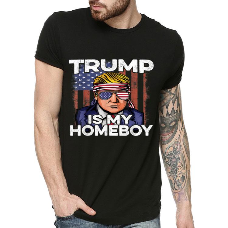 6417bfbc donald trump 2020 homeboy glasses usa flag 4th of july shirt 4 - Donald Trump 2020 Homeboy Glasses USA Flag 4th of July Shirt