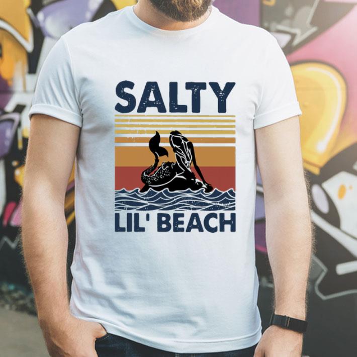 Vintage Mermaid Salty Lil’ Beach shirt 8 Vintage Mermaid Salty Lil’ Beach shirt