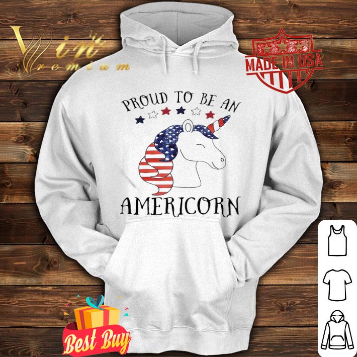 Unicorn Proud To Be An Americorn 4th Of July Independence Day shirt