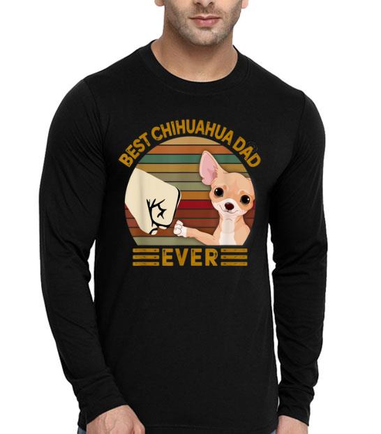 Best Chihuahua Dad Ever Bump Fist Vintage Shirt 10 Best Chihuahua Dad Ever Bump Fist Vintage Shirt
