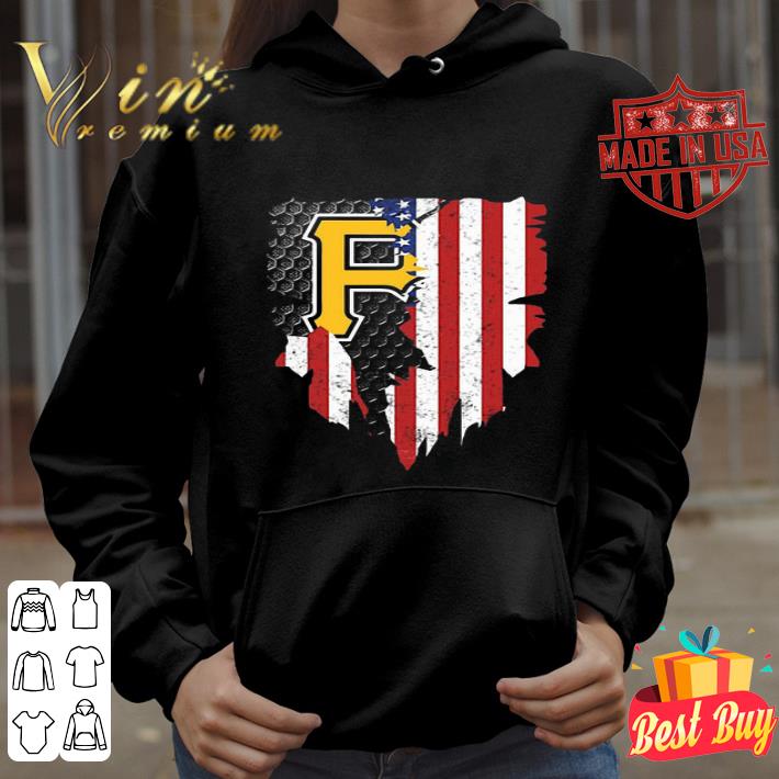 6c5082d3 logo pittsburgh pirates inside american flag shirt 4 - Logo Pittsburgh Pirates Inside American Flag shirt