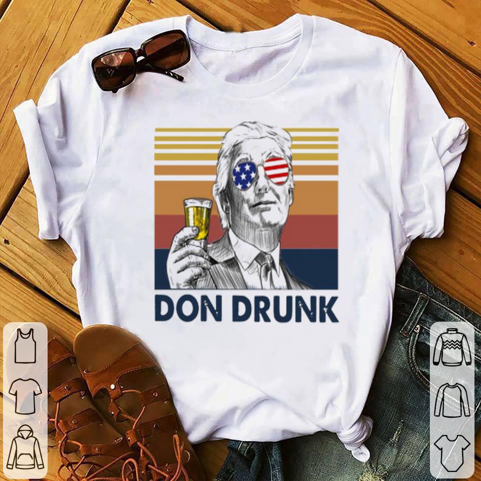 6e529e08 the 4th of july donal trump don drunk drink beer vintage shirt 4 - The 4th Of July Donal Trump Don Drunk Drink Beer Vintage Shirt