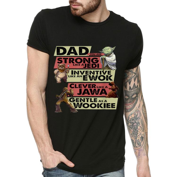 Star Wars Characteristics Dad Panel Stack Shirt
