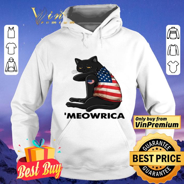 Black Cat Meowrica shirt 703f0cce black cat meowrica shirt 4 - Black Cat Meowrica shirt