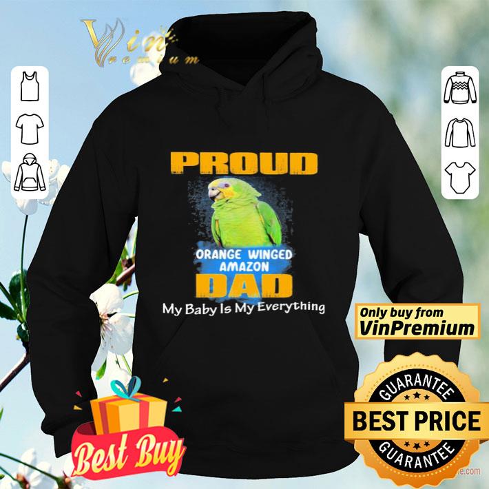 742283bf pround orange winged amazon dad my baby is my everything parrot shirt 4 - Pround orange winged amazon dad my baby is my everything parrot shirt