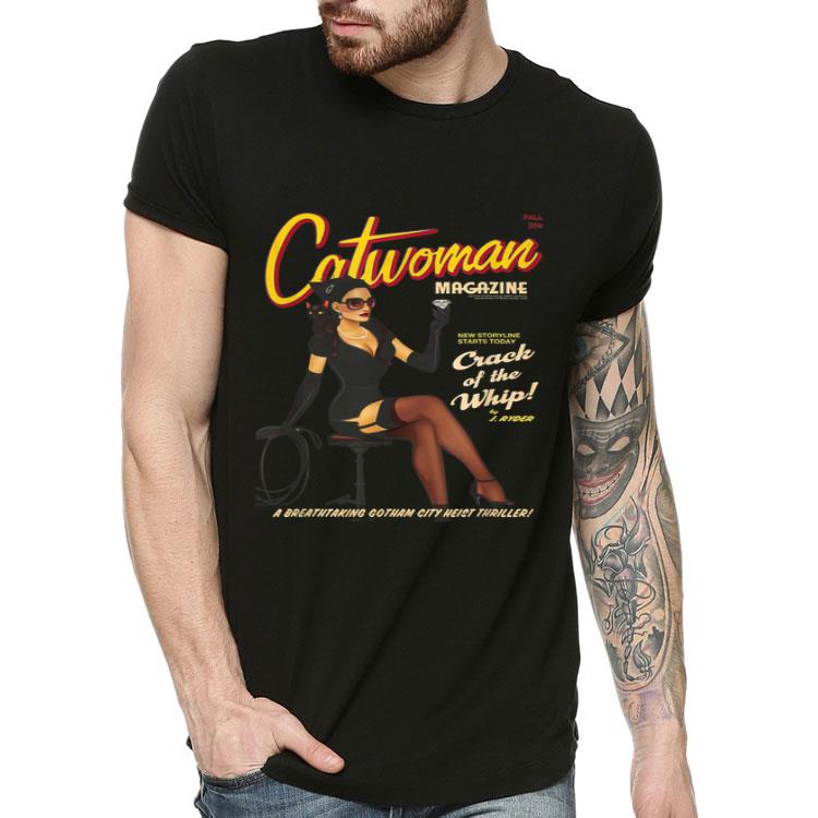 7cbb272e justice league catwoman bombshell cover shirt 4 - Justice League Catwoman Bombshell Cover Shirt