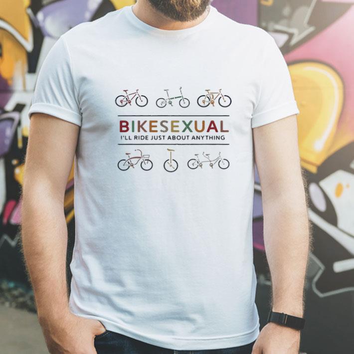 Vintage LGBT Bikesexual I’ll Ride Just About Anything shirt 1 Vintage LGBT Bikesexual I’ll Ride Just About Anything shirt