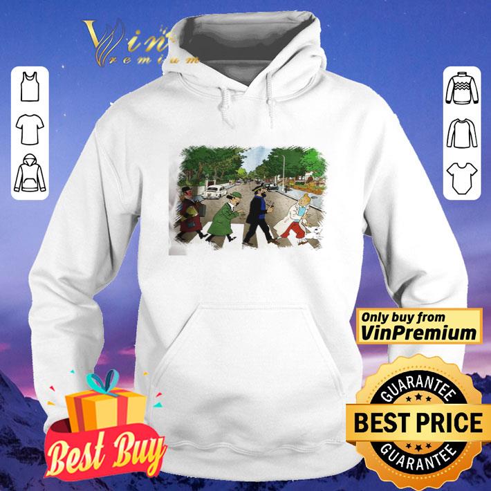 Tintin At Abbey Road shirt