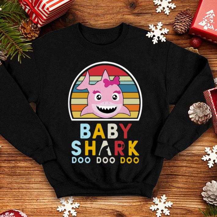 Vintage Baby Girl Shark Doo Doo Doo shirt