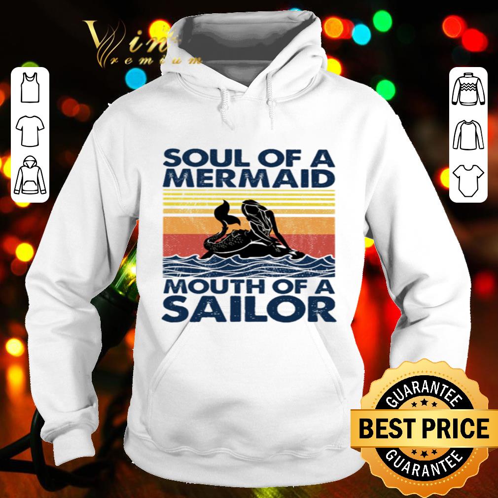 Mermaid soul of a mermaid mouth of a sailor vintage shirt