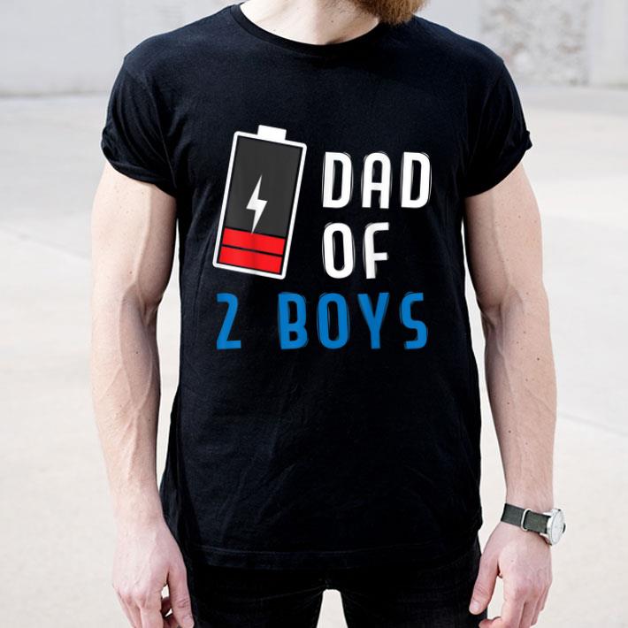 Dad Of 2 Boys Father's Day Shirt 830cae82 dad of 2 boys father s day shirt 4 - Dad Of 2 Boys Father's Day Shirt