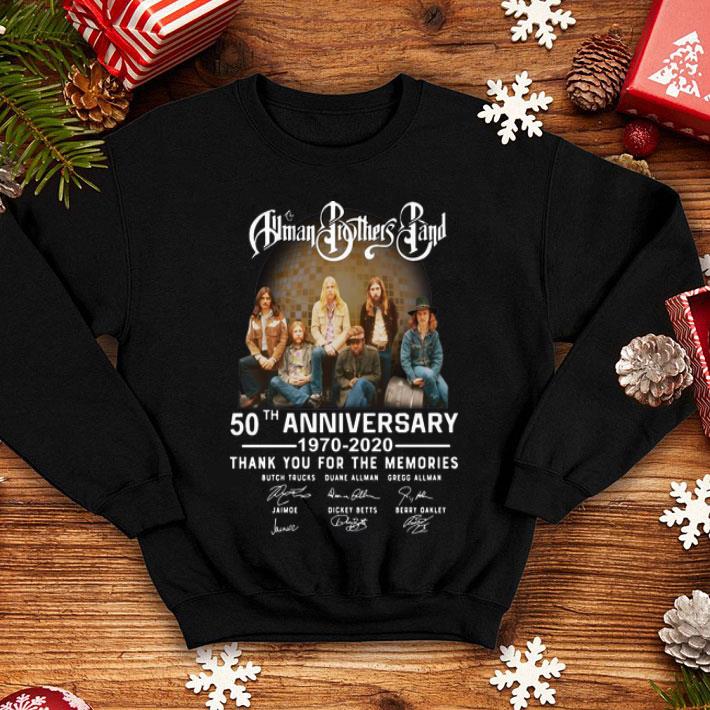 Allman Brothers Band 50th Anniversary Thank You For The Memories shirt 1 Allman Brothers Band 50th Anniversary Thank You For The Memories shirt