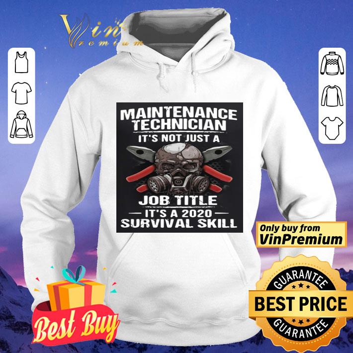 8438c33a technician its not just a job title its a 2020 survival skill shirt 4 - Technician Its Not Just A Job Title Its A 2020 Survival Skill shirt