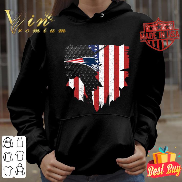 New England Patriots American Flag 4th Of July Independence Day shirt