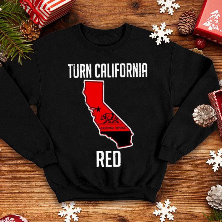 Turn California Red Republic shirt