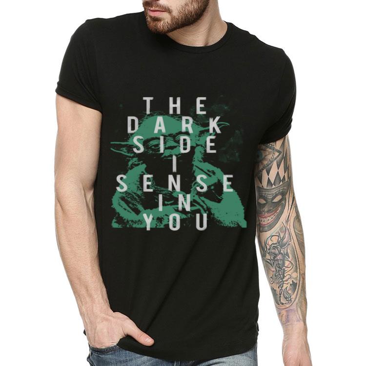 8b934d40 star wars yoda i sense dark in you text shirt 4 - Star Wars Yoda I Sense Dark In You Text Shirt