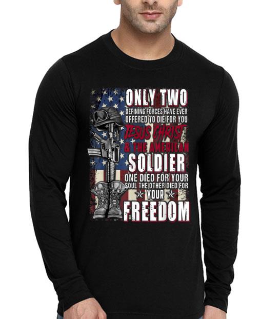 Only Two Defining Forces Have Memorial Day Veterans Shirt