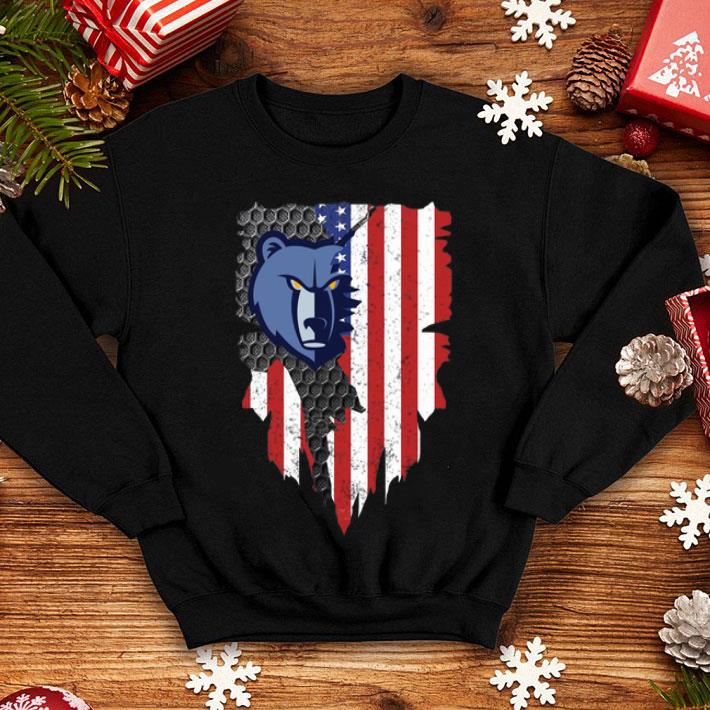 Memphis Grizzlies American Flag shirt