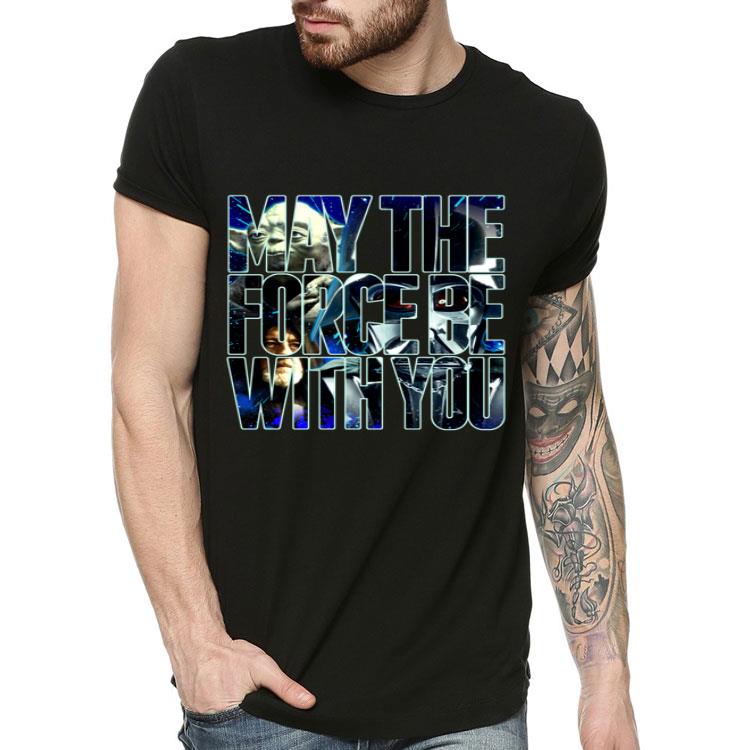 Star Wars Vader And Yoda May The Force Be With You Text Shirt 8ddcc12e star wars vader and yoda may the force be with you text shirt 4 - Star Wars Vader And Yoda May The Force Be With You Text Shirt