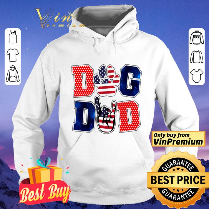 Dog Dad American Flag shirt