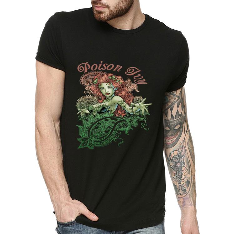 8e76acec justice league poison ivy paisley shirt 4 - Justice League Poison Ivy Paisley Shirt
