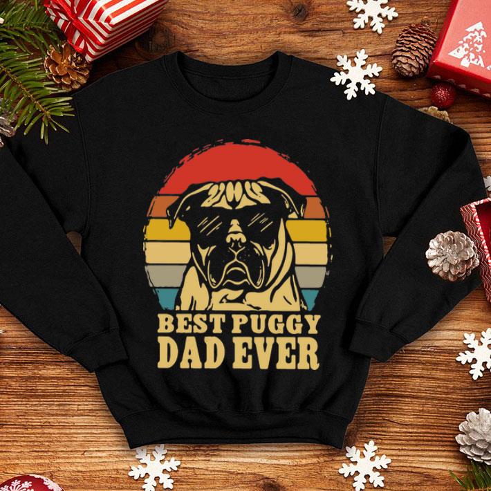 8fa606c5 vintage best puggy dad ever father s day shirt 4 - Vintage Best Puggy Dad Ever Father's Day shirt