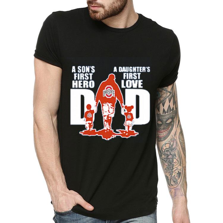 Ohio State Buckeyes Dad A Son’s First Hero A Daughter’s First Love Shirt 90bbf483 ohio state buckeyes dad a son s first hero a daughter s first love shirt 4 - Ohio State Buckeyes Dad A Son’s First Hero A Daughter’s First Love Shirt