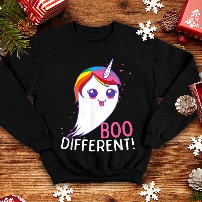 Gay Unicorn Ghost BOO Different LGBT Halloween Pun Shirt 91e2134d gay unicorn ghost boo different lgbt halloween pun shirt 4 - Gay Unicorn Ghost BOO Different LGBT Halloween Pun Shirt
