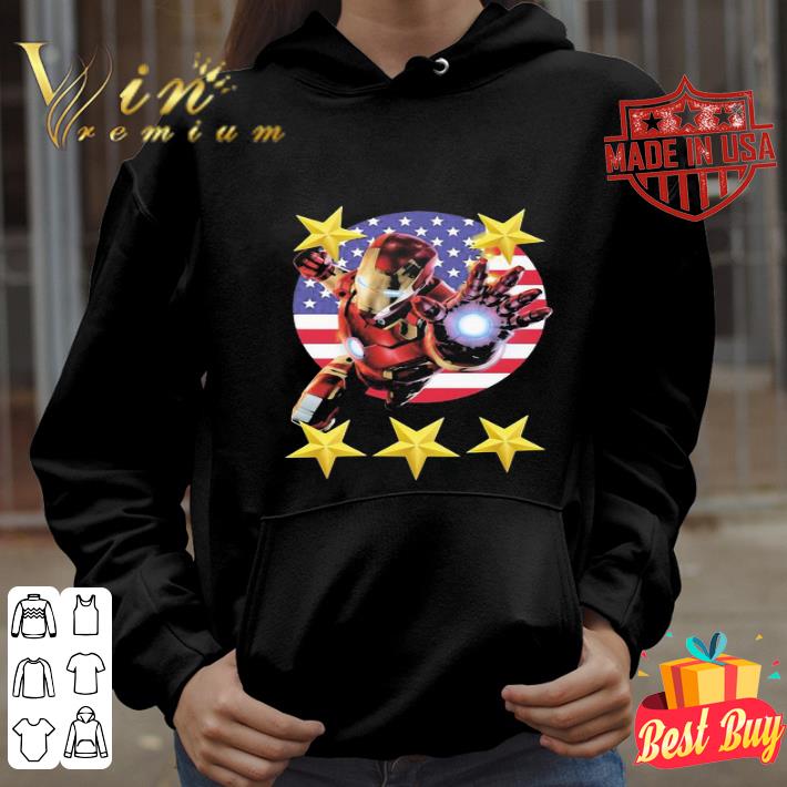 Iron Man American Flag 4th Of July Independence Day shirt